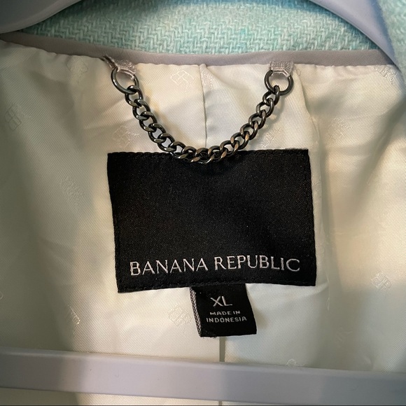 Banana Republic cocoon mint green coat - Picture 9 of 15